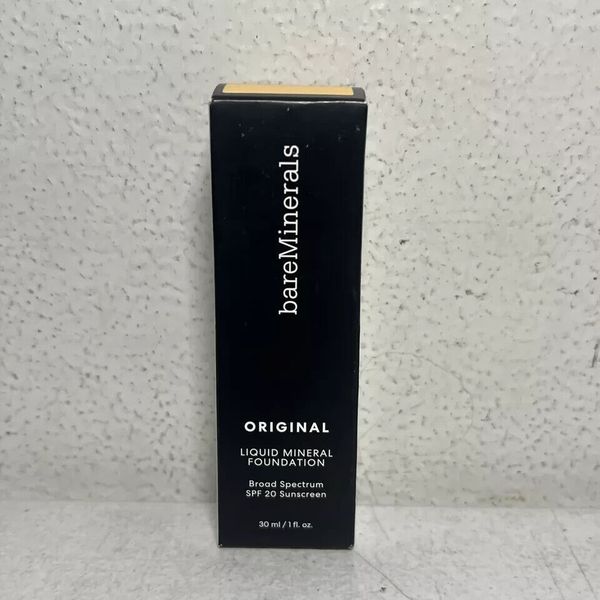Bare Minerals Original Liquid Mineral Foundation SPF 20 Golden Medium 14 1 Fl Oz