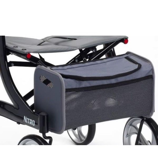 Nitro Rollator Replacement Spare Shopping Bag (Grey)