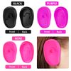 EXCEART 3 Pairs Hairdressing Ear Cover Professional Silicone Hair Dye Earmuffs Ear Protector Ear Cover for Salon Home Hair Dye Shower Bathing