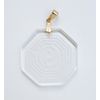Natural Crystal "Bagua" Pendant