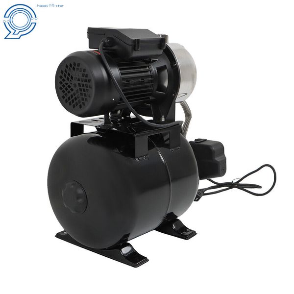 115V 1.6HP 1320GPH Shallow Well Pump Stainless Steel Pump With Pressure Tank