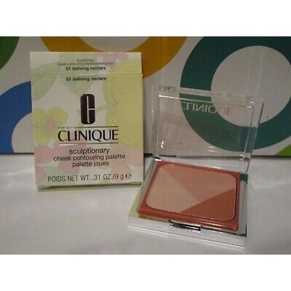 CLINIQUE ~ SCULPTIONARY CHEEK CONTOURING PALETTE ~ # 01 DEFINING NECTARS ~.31 OZ