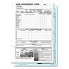 Cherry Carbonless NCR Risk Assessment Form Duplicate Book A4 50 Sets