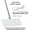 2X HOLLOWAY HOUSE QUICK SHINE HARD-SURFACE SPRAY MOP REFILL PAD 2 REUSABLE PADS