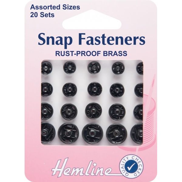 Sew On Metal Press Snap Fasteners