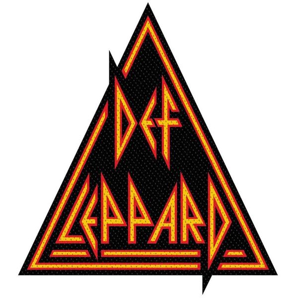 Def Leppard - Logo Cut Out [Patch], black