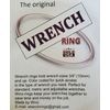 Wrench ring organizer, HD steel ring with multiple uses (3 piece set) Medium