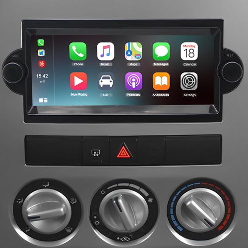 6.5" Double Din Car Radio Stereo for Chrysler 2006-2008/Dodge RAM 1500 2500 3500 4500 with Android 13 Wireless & Wired Carplay Android Auto，GPS Navigation/SWC/Backup Camera+MIC