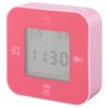 Ikea KLOCKIS: Clock/Thermometer/Alarm/Timer Pink (504.699.57)