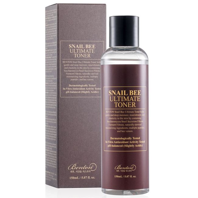 Benton Snail Bee Ultimate Toner - Premium İçerikli Salyangoz Özlü Tonik 150ml