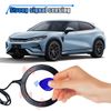 Car Push Engine Start Button Kit, Upgrade Push to Start Ignition Kit, Smart Keyless Go System for Most DC12V Cars