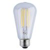 Goodlite G-83474 ST21 Clear LED Light Bulb, 7W= 80-Watt Equivalent 850 lumens Warm White 2700k E26 Base Dimmable