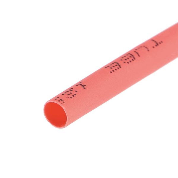 sourcing map Heat Shrink Tubing, 1/8"(3mm) Dia 2:1 rate Shrinkable Tube Cable Sleeve 10ft - Red