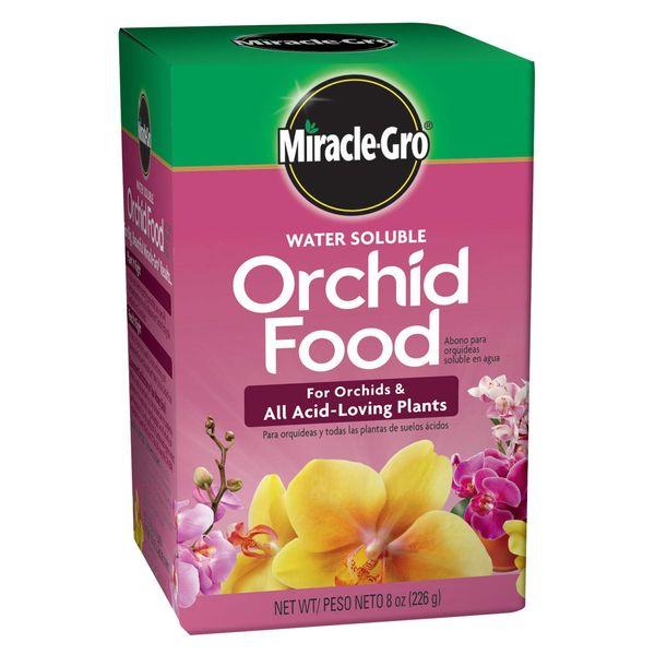 Miracle-Gro Water Soluble Orchid Food, Plant Fertilizer, 8 oz.