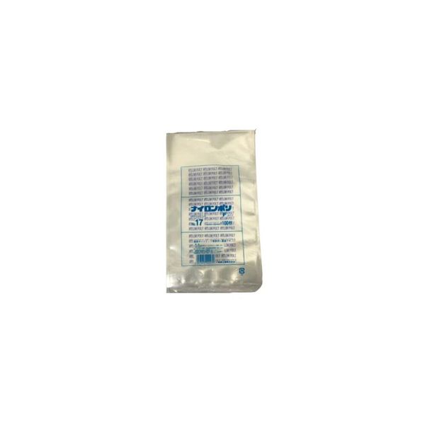 Fukuroya 10004027 Nylon Poly F Type No. 17 Vacuum Bags, 5.9 x 9.8 inches (150 x 250 mm), 100 Sheets