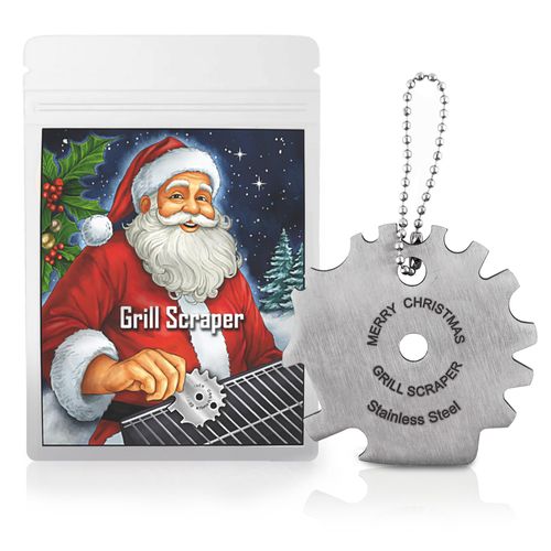 Grill Scraper Stocking Stuffers for Adults Men Women Gifts Teens Gift for Men Who Have Everything Dad Christmas Mom Grandma Grandpa Him Her Stuffer Husband Ideas Boyfriend Father Kitchen Gadgets
