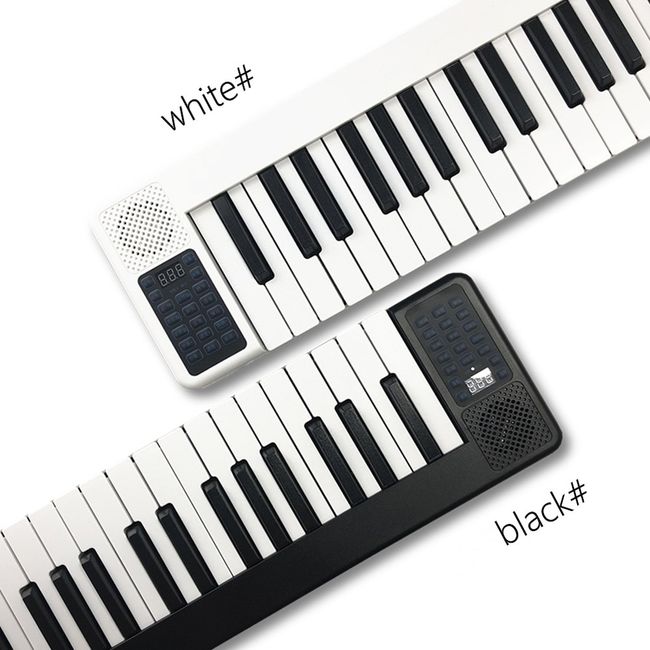 usb midi controller digital piano 88 key Flexible fold professional  elctronic piano keyboard