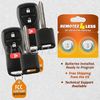 2 Remote for 2004-2009 Nissan Quest Keyless Entry