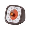 Visual Timer for Kids, Time Timer - 60 Minute Kids Timer for Classroom Home Office, Countdown Timer for Cooking Teaching Working Meeting (Chocolate)