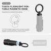 TUSITA Portable Magnetic Hook Compatible with Olight NEBO Flashlights, 2-Pack