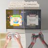 FASTSNAIL Grips Compatible with Nintendo Switch&Switch OLED Model, Wear-resistant Handle Kit Gamepad Replacement for Nintendo Switch Joy Cons &Switch OLED Model for Controller(White,White)