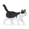 JEKCA Black and White Cat Mini 01S | Plastic Building Blocks | Age 14+