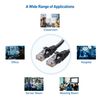 Cable Matters 10Gbps Snagless Cat 6 Ethernet Cable 20 ft (Cat 6 Cable, Cat6 Cable, Internet Cable, Network Cable) in Black