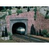 Kibri HO Tunnel portal dbl