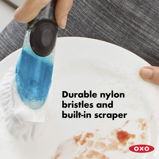 OXO NEW Good Grips Soap Dispensing Dish Brush