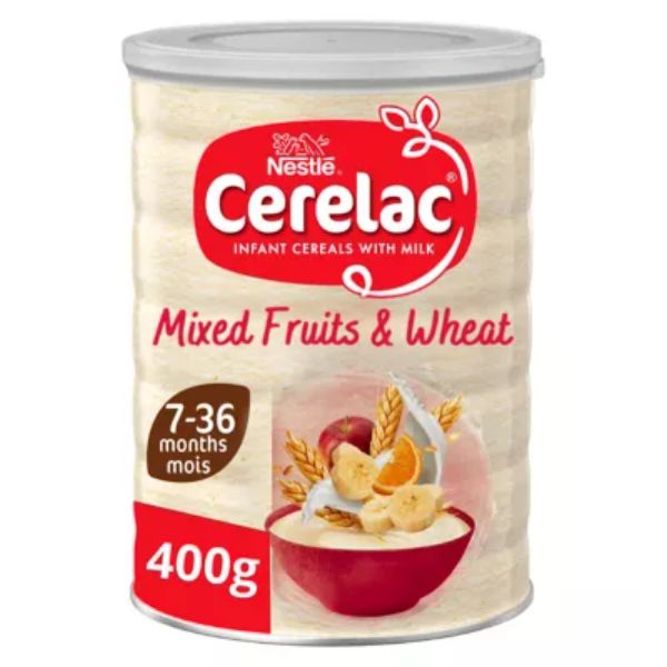 Cerelac Mixed Fruits & Wheat Infant Cereal with milk from 7 months+ 400g