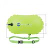 Swim Buoy - Pull Buoy for Open Water,Lightweight and Brightly Colored (Green)
