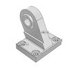 Festo LSNG-63 Clevis Foot, 63 Size