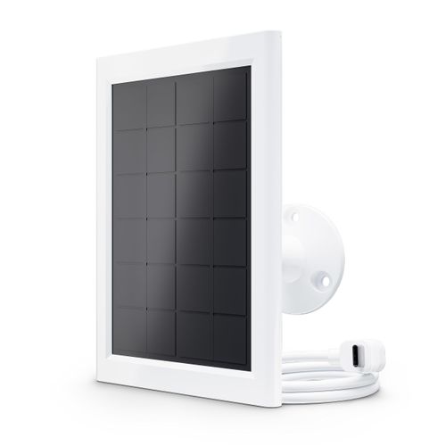 Arlo Certified Accessories, Solar Panel, Weatherproof, Only Compatible with Arlo Essential 2 (+XL) Generation 2 Outdoor Surveillance Camera, Perfect to Keep Your Cameras 24/7 Charged, White