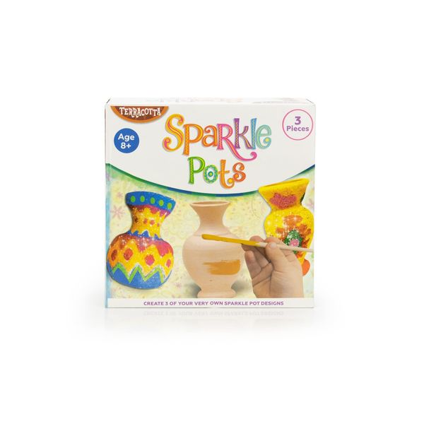 Paint Your Own Sparkle Pots