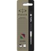 Parker Quink Gel Ball Pen Refill Medium - Black (Blister Pack)