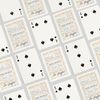 Lantern Press Making Spirits Bright, Typography (52 Playing Cards, Poker Size Card Deck with Jokers)