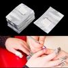100 Pieces Nail Polish Remover Nail Foil Wraps with Cotton Pad Soak Off Removal Foil Wraps for Acrylic/UV/Gel Polish