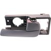 Evan-Fischer Interior Door Handle compatible with RIO/RIO5 06-11 Front RH Inside Gray