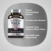 Maca Root Capsules | 4800mg | 150 Count | For Men | Non-GMO | by Piping Rock