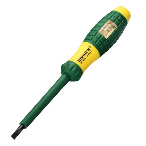 Eightwood Pen Electric Tester Mains Tester Screwdriver Electrical Tester Screwdriver 220V Voltage Electrical Pen Tester 220V Voltage Electric Tester Pen with Voltage Test Power Detector Probe