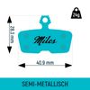 Miles Racing Fahrrad Scheibenbremsbeläge gesintert für Avid Code, Guide RE
