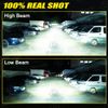 2x H4 / 9003 4-Sides LED Headlight Conversion Kit 2400W 360000LM Hi/Lo Beam Bulb