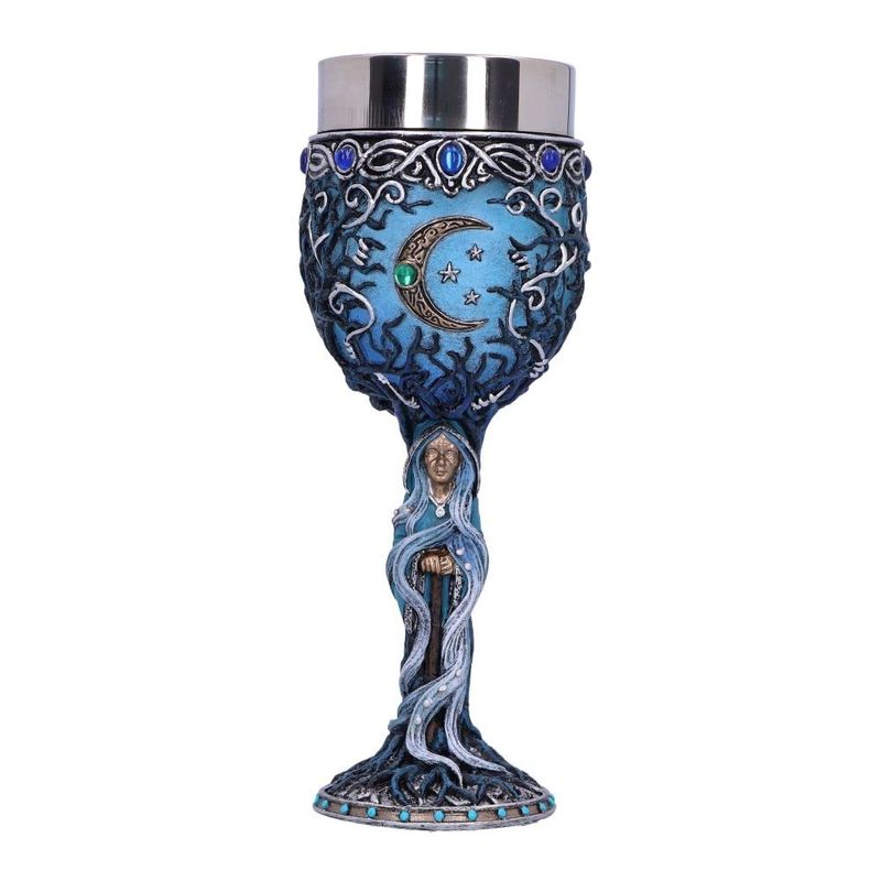 Nemesis Now Crone Goblet, Blue, 20.8cm - Online Marketplace - EveryMarket