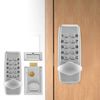 Digital Code Lock Door Lock, Keyless Entry Door Lock, Mechanical Digital Combination Code Door Lock, Weather Resistant External Internal Push Button Keypad Locks Indoor Outdoor Door Home Security