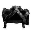 Geezers Pro Body Protector – Premium Leather, Multi-Layer Shock-Absorbing Foam, Adjustable Padded Shoulder Straps