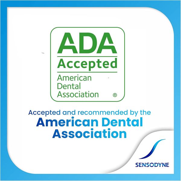 Fresh Mint Sensitive Toothpaste, ADA Accepted Toothpaste for Cavity Preventio...