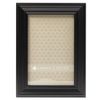 Lawrence Frames 535446 Black 4x6 Classic Detailed Picture Frame