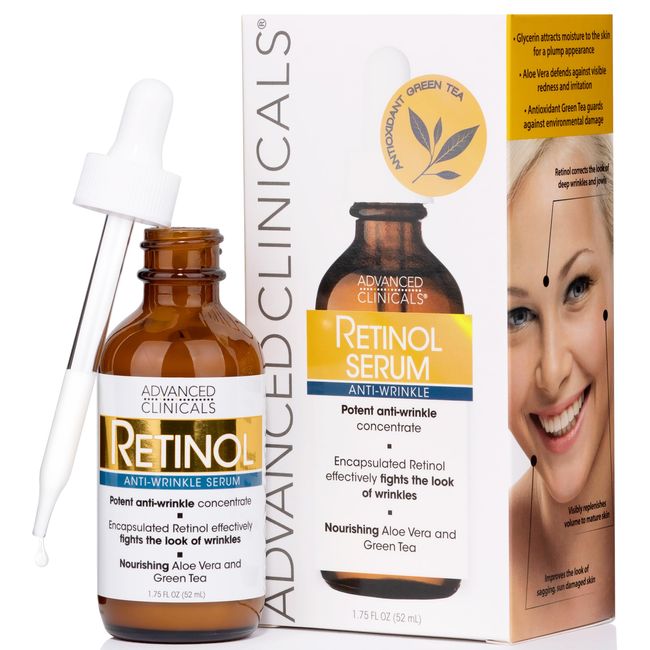 Advanced Clinicals Retinol Anti-Wrinkle Serum 53ML