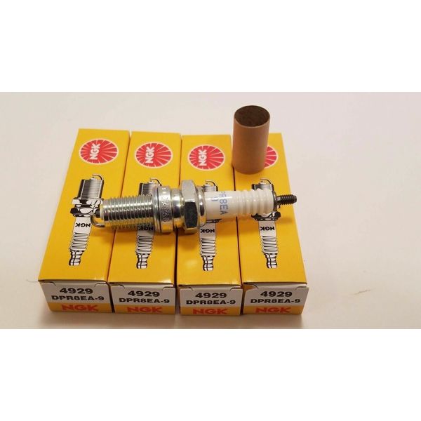 SET OF 4 NGK DPR8EA-9 Spark Plugs 4929