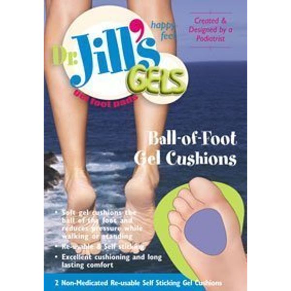 Dr. Jill's Gel Ball-of-Foot Cushion (1/8" thickness)